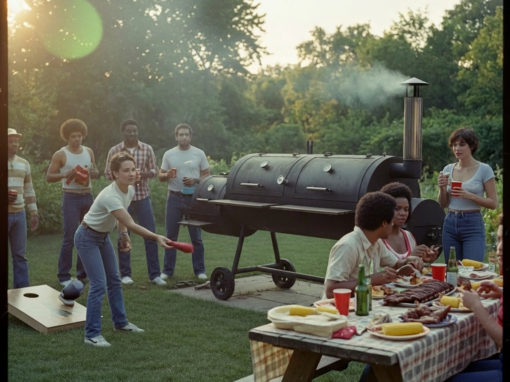 Cornhole and BBQ!